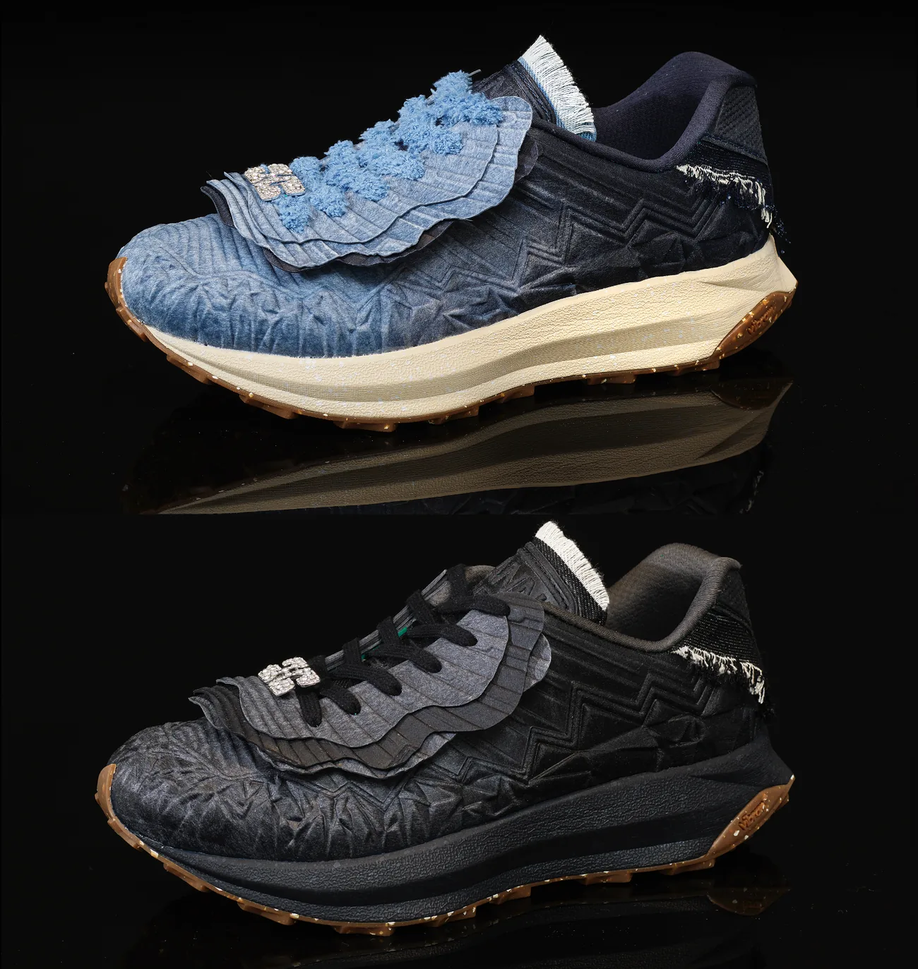 Kiltie detailing on the Moon Shoe